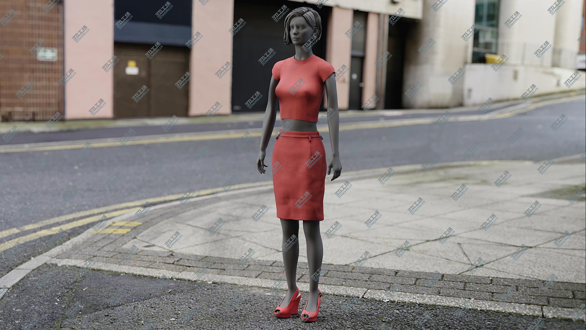 images/goods_img/20210319/Women's Skirt, Tshirt and Shoes model/2.jpg